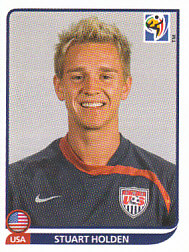 Stuart Holden USA samolepka Panini World Cup 2010 #214